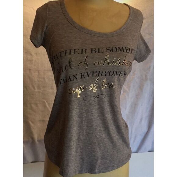 Maurice "Shot of Whiskey / Cup of Tea" Tee - X-Small - Picture 1 of 10